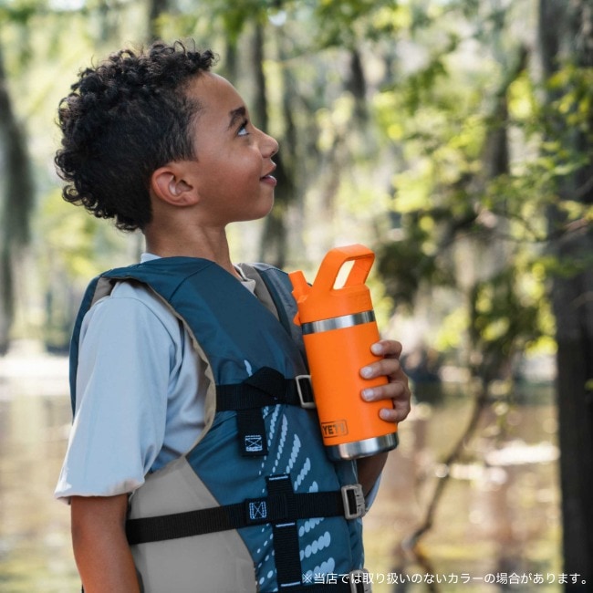 YETI �����ƥ� ���֥顼 ����˥� 12oz��355mL�˥��å��ܥȥ� Rambler Jr. 355 ML Kids Water Bottle
