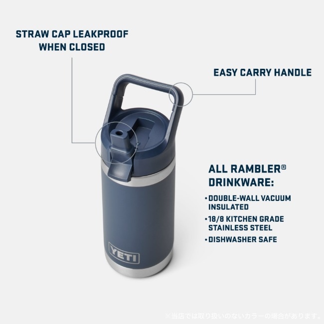 YETI �����ƥ� ���֥顼 ����˥� 12oz��355mL�˥��å��ܥȥ� Rambler Jr. 355 ML Kids Water Bottle