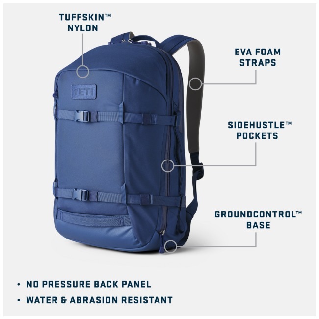 �����ƥ� YETI ������������ 27L �Хå��ѥå� Crossroads 27L Backpack