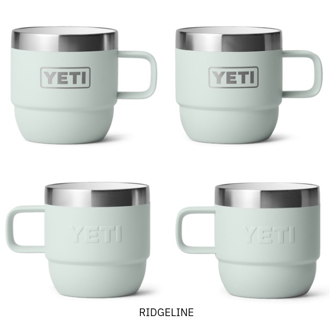 �����ƥ� YETI  ���֥顼 6���󥹥����å��֥�ޥ� 2�ѥå� RAMBLER 6oz Stackable Mugs 2PK
