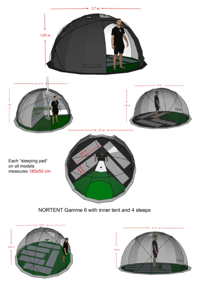 ノルテント NORTENT ギャム6 PC Gamme6 PC ポリコットン