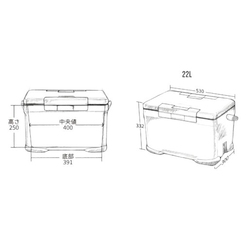 ���ޥ� SHIMANO �������ܥå��� ST 22L ICEBOX ST 22L