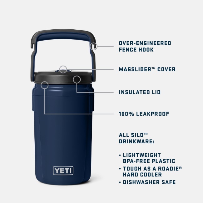 イエティ YETI サイロ 40Oz (1.18L) ジャグ マグスライダーストローキャップ付き Silo 1.18 L Jug WITH MAGSLIDER STRAW CAP
