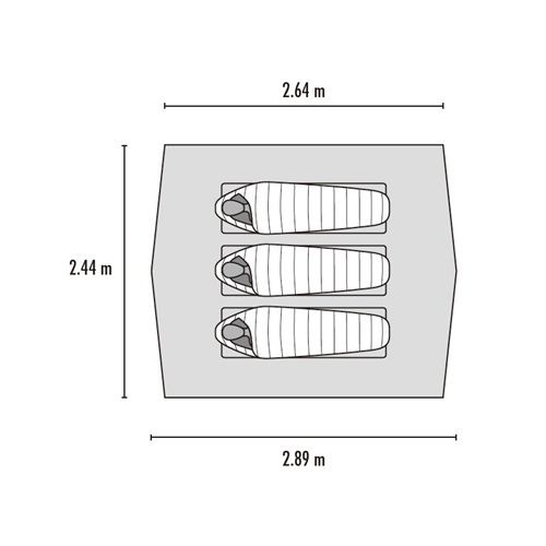 エムエスアール MSR スルーハイカー70ウィング