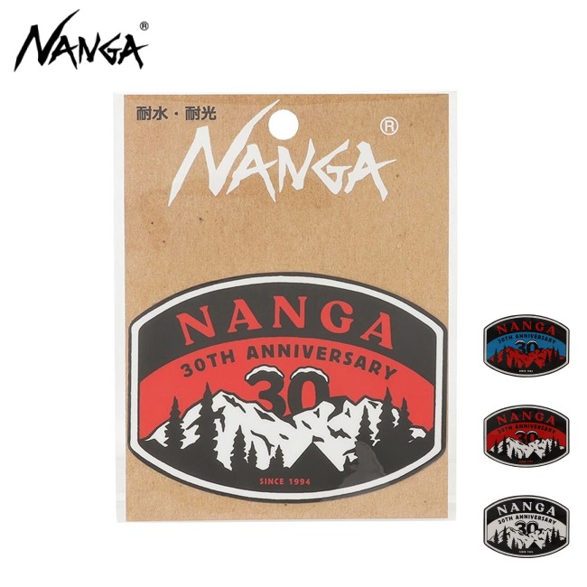 �ʥ� NANGA  �ʥ� 30���䡼 ���˥С����꡼ ���ƥå��� NANGA 30TH ANNIVERSARY STICKER