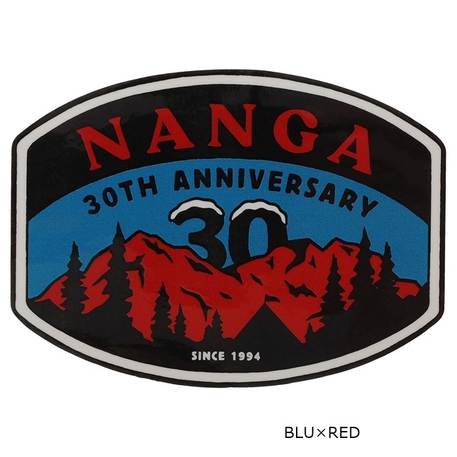 �ʥ� NANGA  �ʥ� 30���䡼 ���˥С����꡼ ���ƥå��� NANGA 30TH ANNIVERSARY STICKER