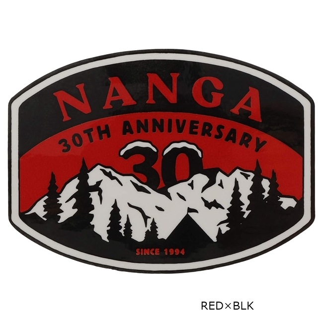 �ʥ� NANGA  �ʥ� 30���䡼 ���˥С����꡼ ���ƥå��� NANGA 30TH ANNIVERSARY STICKER