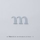 ��饳 muraco ��ե쥯�ƥ��� ���ƥå��� REFLECTIVE "m" STICKER A004