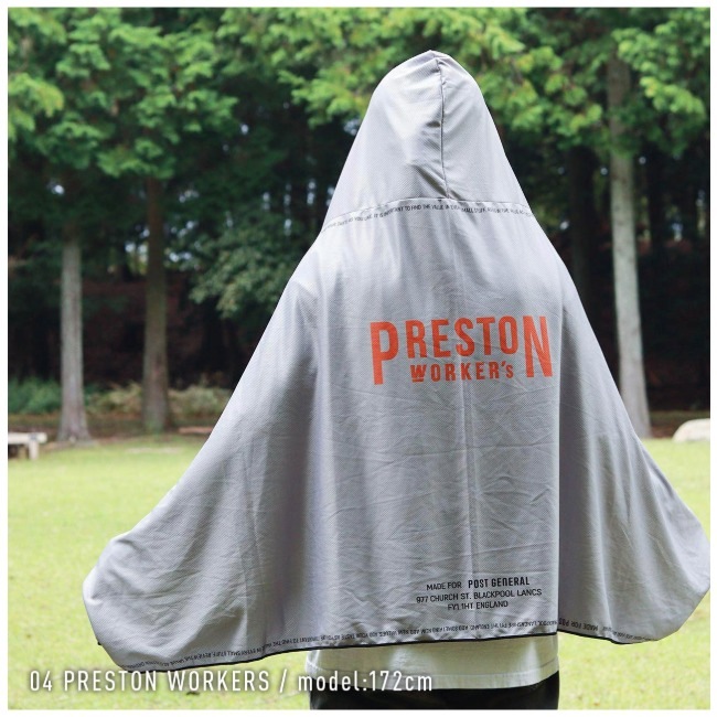 ポストジェネラル POSTGENERAL クイックドライフーディータオル ビッグ UV QUICK DRY HOODIE TOWEL BIG UV