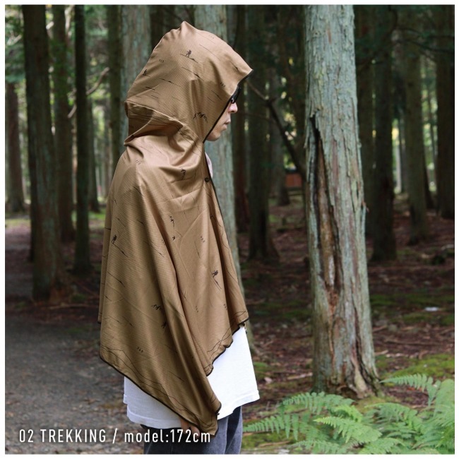 ポストジェネラル POSTGENERAL クイックドライフーディータオル ビッグ UV QUICK DRY HOODIE TOWEL BIG UV