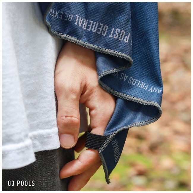 ポストジェネラル POSTGENERAL クイックドライフーディータオル ビッグ UV QUICK DRY HOODIE TOWEL BIG UV