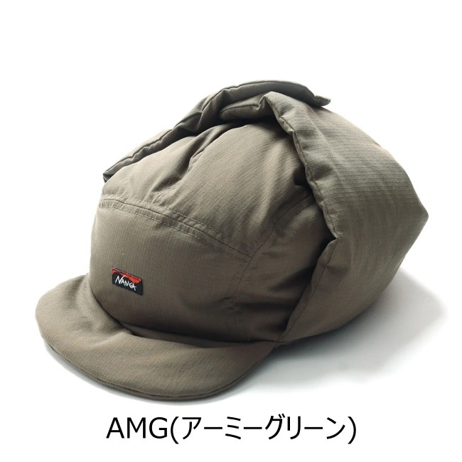 �ʥ� NANGA �����ӥ�åץ��ȥåץ����󥤥䡼�ե�åץ���å� TAKIBI RIPSTOP DOWN EAR FLAP CAP