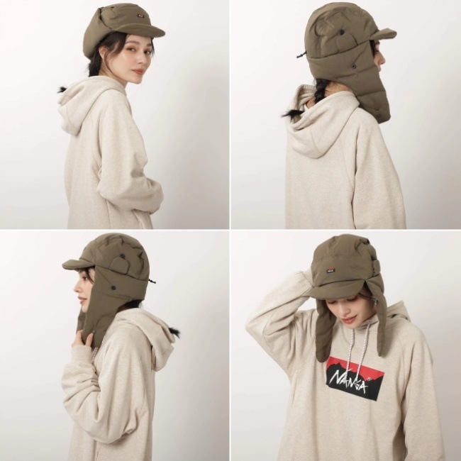 �ʥ� NANGA �����ӥ�åץ��ȥåץ����󥤥䡼�ե�åץ���å� TAKIBI RIPSTOP DOWN EAR FLAP CAP