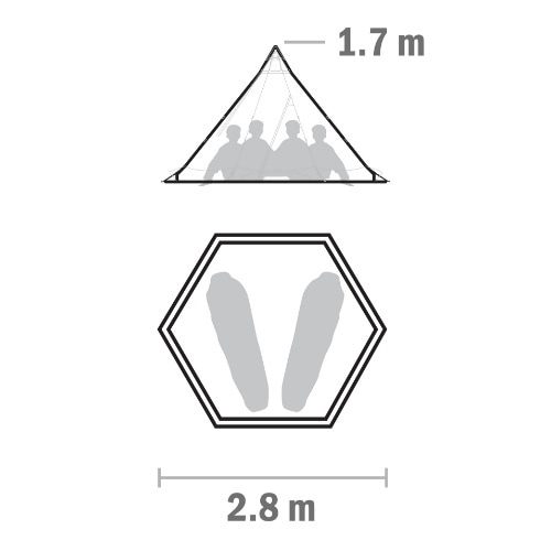 テンティピ オリヴィン 2 CP Pro Tentipi Olivin 2 CP Pro