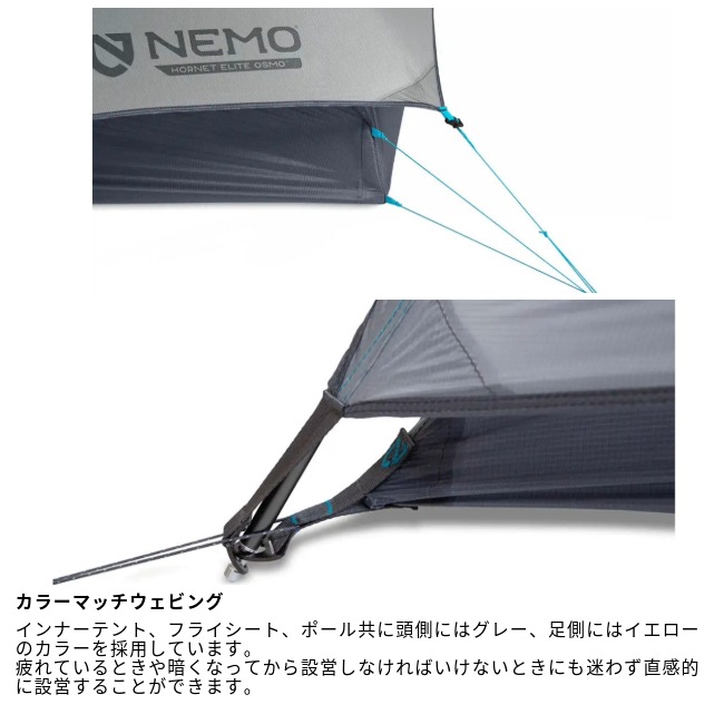 �ˡ��� NEMO �ۡ��ͥå� ���꡼�� ������ 1P Hornet Elite OSMO 1P