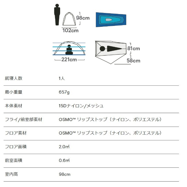 �ˡ��� NEMO �ۡ��ͥå� ���꡼�� ������ 1P Hornet Elite OSMO 1P