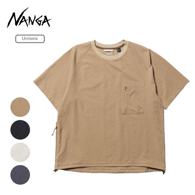 �ʥ� NANGA ��������������ե��� �ƥ� ��˥��å��� AIR CLOTH COMFY TEE