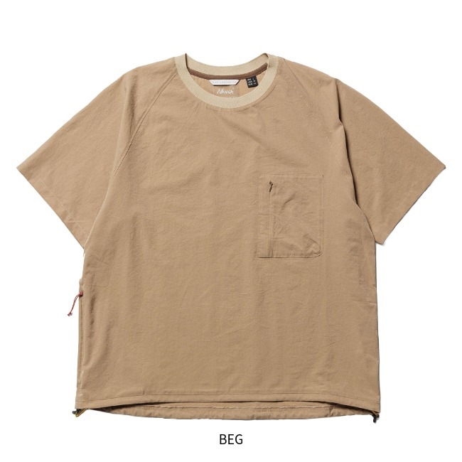 �ʥ� NANGA ��������������ե��� �ƥ� ��˥��å��� AIR CLOTH COMFY TEE