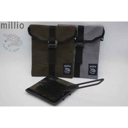 ミリオ millio 鍛造鉄板収納ケース(正・長方形両用)