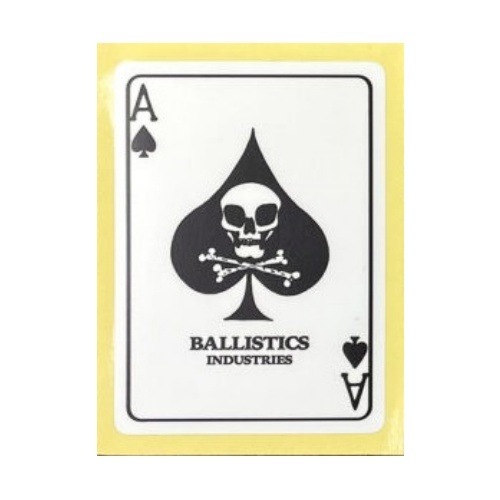 �Хꥹ�ƥ����� Ballistics �ǥ������ɥ��ƥå������å� DEATH CARD STICKER SET BWS-0003