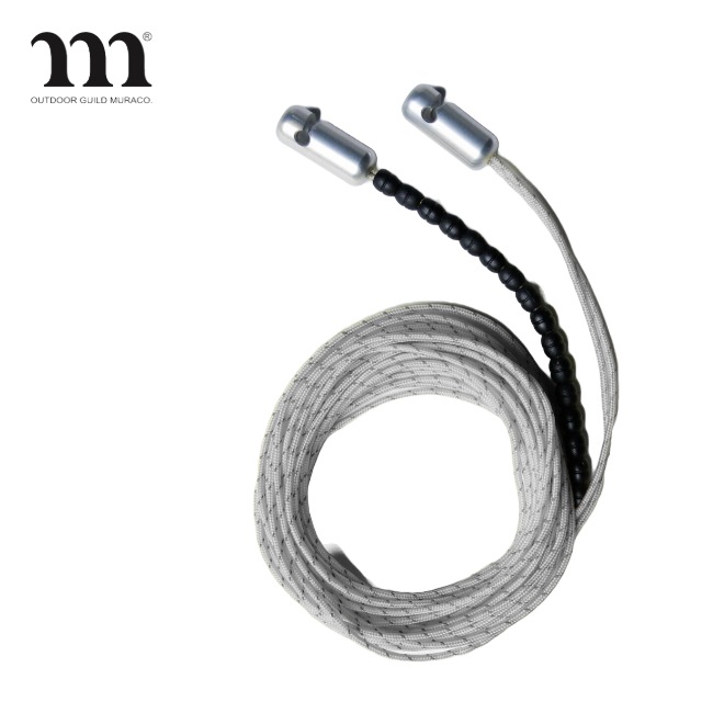 ��饳 muraco �ϥ󥮥󥰥饤�� ���졼 3.6m HANGING LINE grey 3.6m
