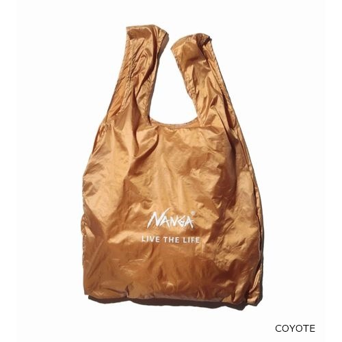 �ʥ� NANGA POCKETABLE ECO BAG (LIVE THE LIFE)