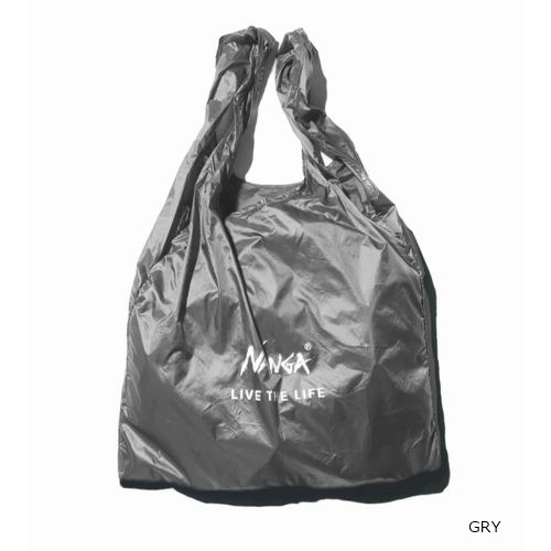 �ʥ� NANGA POCKETABLE ECO BAG (LIVE THE LIFE)