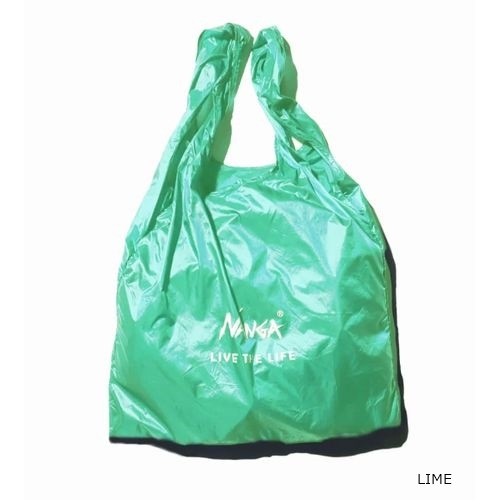 �ʥ� NANGA POCKETABLE ECO BAG (LIVE THE LIFE)