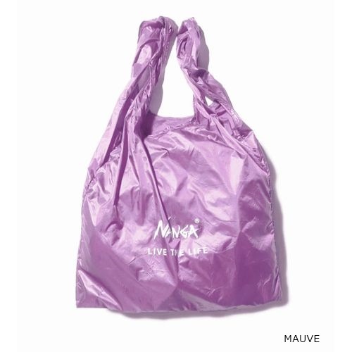 �ʥ� NANGA POCKETABLE ECO BAG (LIVE THE LIFE)