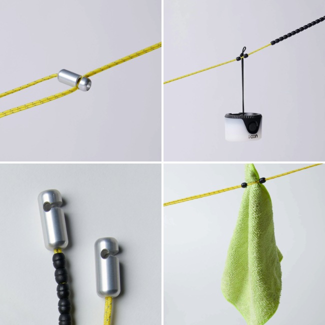 ��饳 muraco �ϥ󥮥󥰥饤��֥�å� 6m HANGING LINE Black 6m