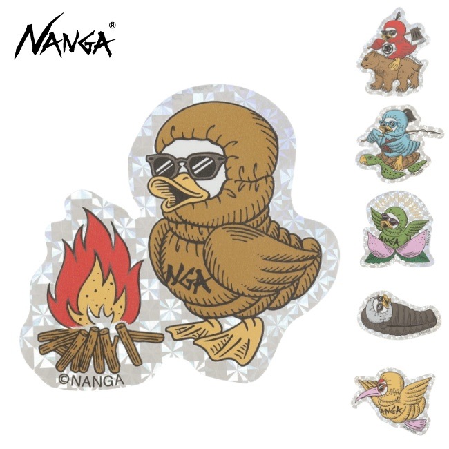 �ʥ� NANGA �ۥ�����ե��å������������ƥå��� HOLOGRAPHIC GAAACY STICKER