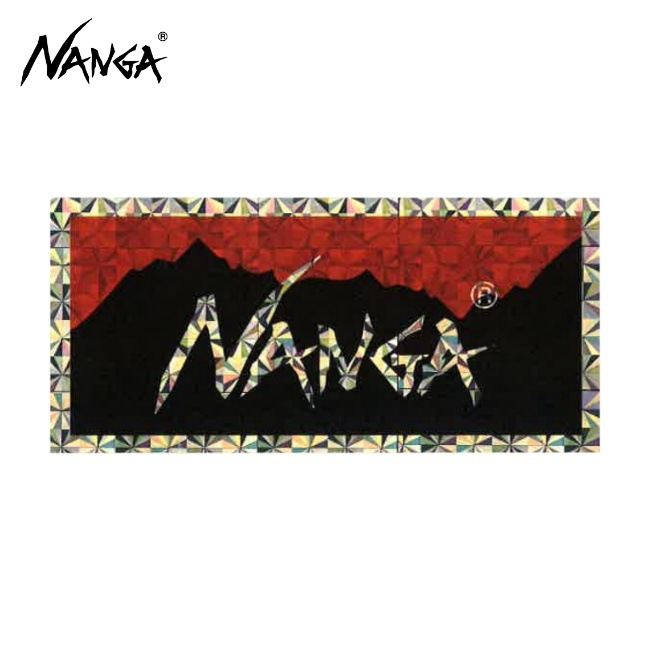 �ʥ� NANGA �ۥ�����ե��å��������ƥå��� HOLOGRAPHIC LOGO STICKER