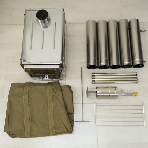 ワークタフストーブ Work Tuff Stove 380 両面ガラス窓モデル