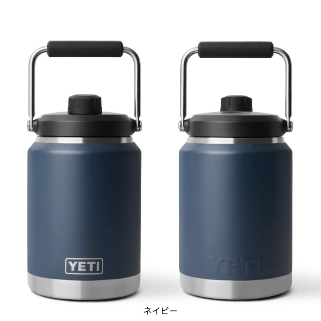 �����ƥ� YETI ���֥顼 �ϡ��ե����󥸥㥰 Rambler Half Gallon Jug