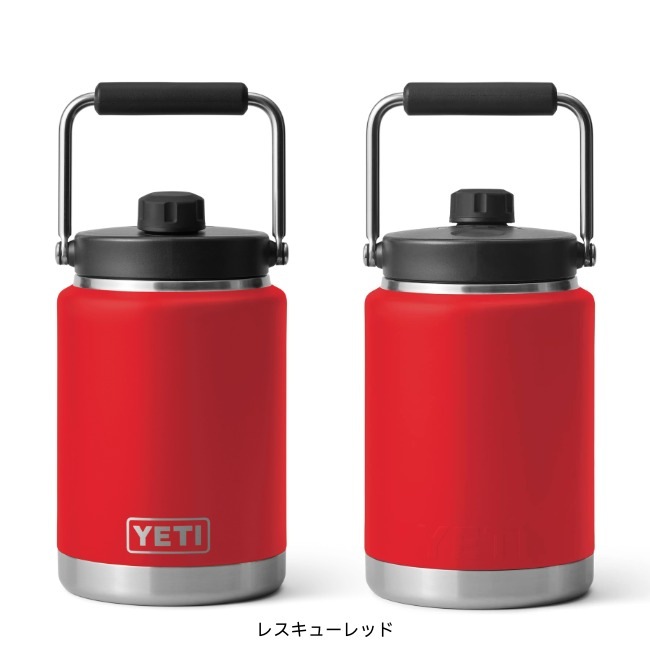 �����ƥ� YETI ���֥顼 �ϡ��ե����󥸥㥰 Rambler Half Gallon Jug