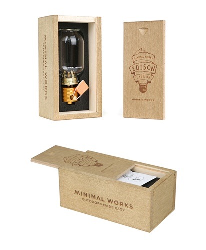 MINIMAL WORKS �ߥ˥ޥ�����  Edison Lantern �������� ��󥿥�