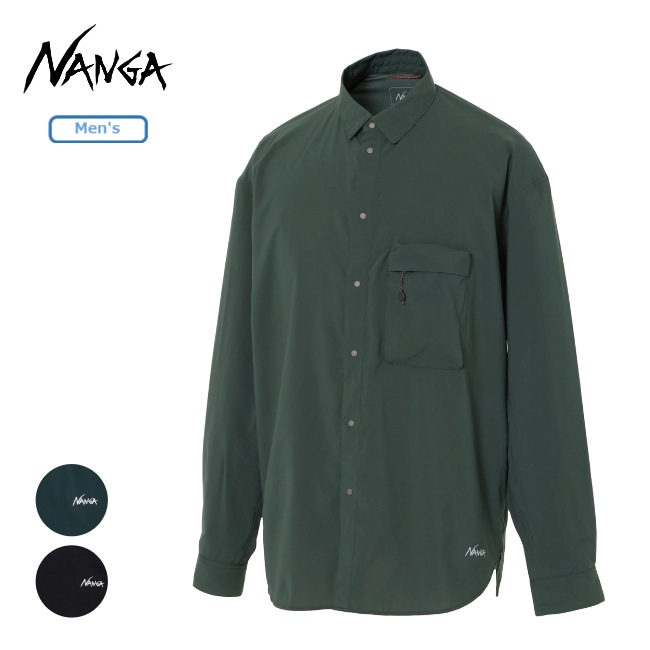 �ʥ� NANGA PLC ��������������󥷥�� ��� PLC EXCURSION SHIRT MEN