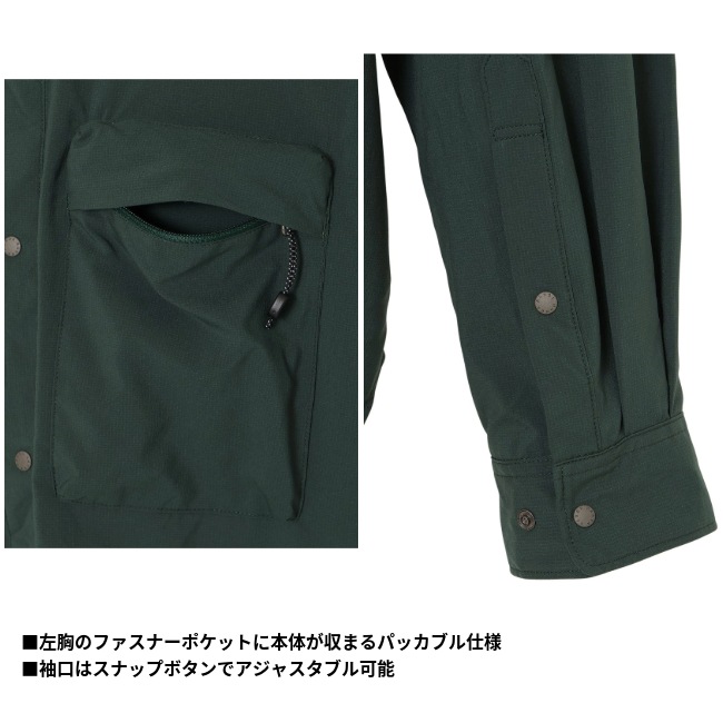 �ʥ� NANGA PLC ��������������󥷥�� ��� PLC EXCURSION SHIRT MEN