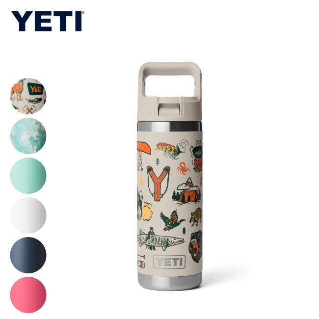 イエティ YETI ランブラー 18oz(532ml)ボトル ストローキャップ付き Rambler 18oz WATER BOTTLE WITH STRAW CAP
