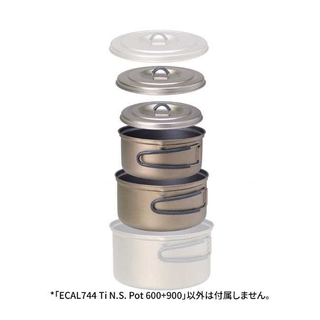 ���Х˥塼 EVERNEW  Ti N.S. Pot 600+900