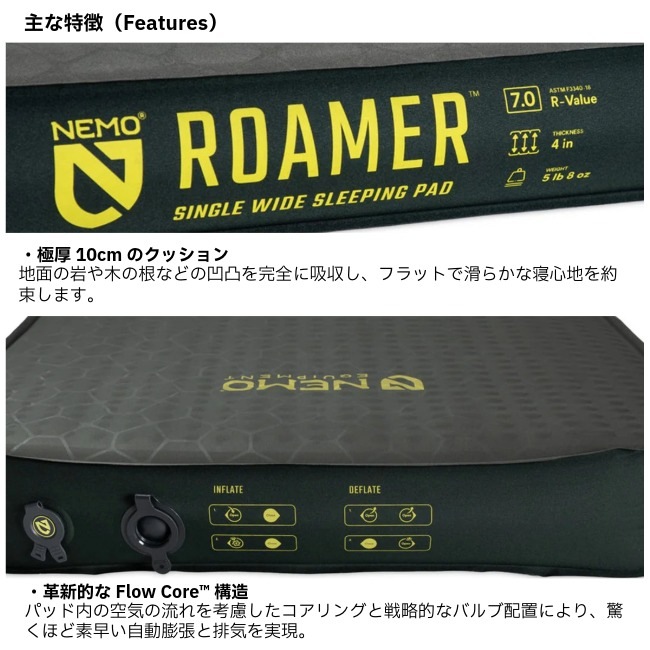 �ˡ��� NEMO �����ޡ� 2026 ���󥰥�磻�� Roamer 2026 single wide