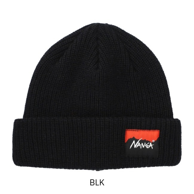�ʥ� NANGA �ܥå������� �Х륭���ӡ��ˡ� BOX LOGO BULKY BEANIE