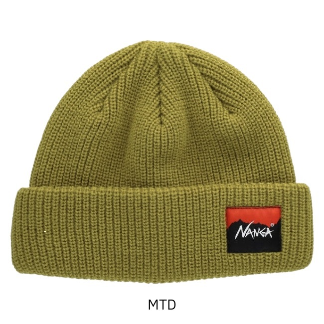 �ʥ� NANGA �ܥå������� �Х륭���ӡ��ˡ� BOX LOGO BULKY BEANIE