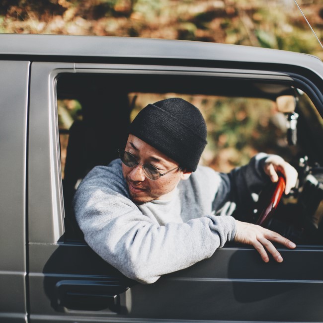 イエティナ YETINA Yetina×GarageCampStore Sweat shirt-relax fit