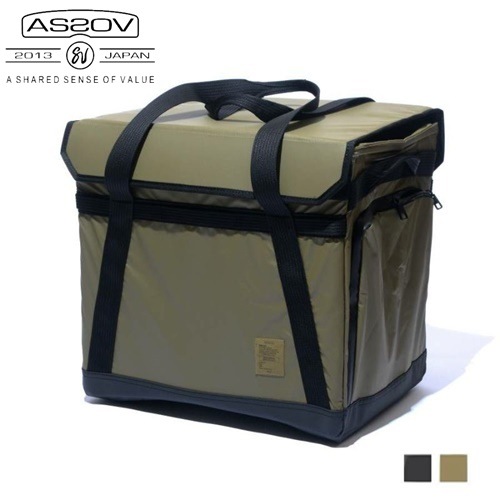 アッソブ AS2OV NYLON POLYCA FOLDING CONTAINER 折り畳みコンテナ