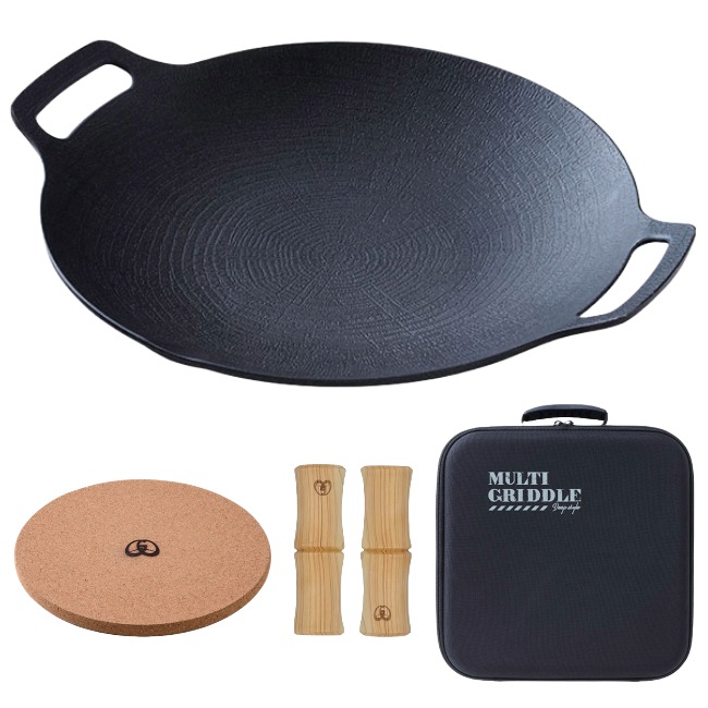 ジェイエイチキュー JHQ 鉄板マルチグリドル ディープ 29cm