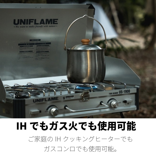 ユニフレーム UNIFLAME 焚き火鍋14�� 壺型