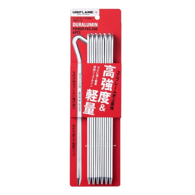 ��˥ե졼�� UNIFLAME �����ѥ�ڥ�250 (6�ܥ��å�) 