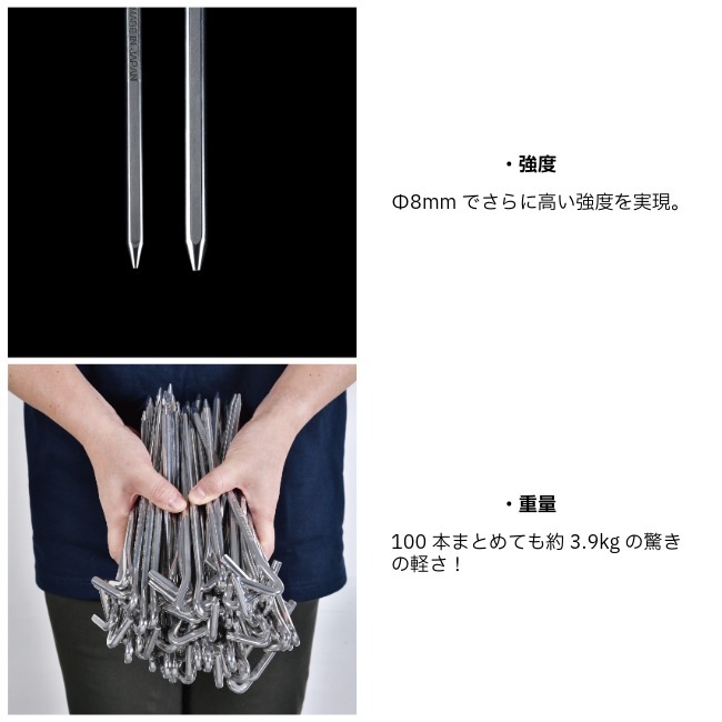 ��˥ե졼�� UNIFLAME �����ѥ�ڥ�250 (6�ܥ��å�) 