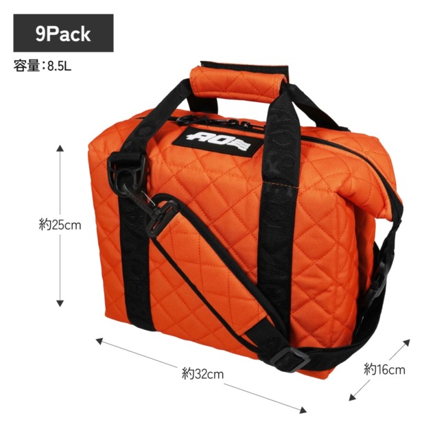 エーオークーラーズ AO Coolers 9パック キルティングキャンバス ソフトクーラー